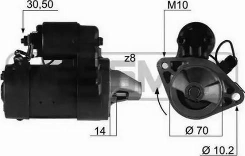 Messmer 220197 - Starter www.autospares.lv