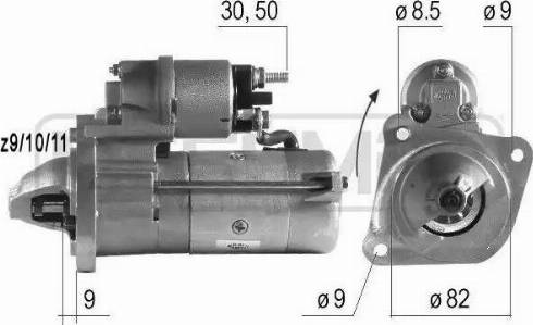 Messmer 220149 - Starteris autospares.lv