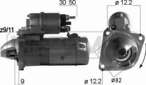 Messmer 220155 - Starteris www.autospares.lv