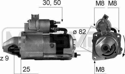 Messmer 220158A - Starteris autospares.lv