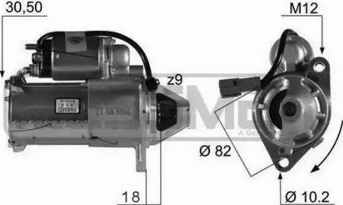 Messmer 220119 - Starteris autospares.lv