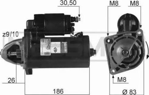 Messmer 220185 - Starteris autospares.lv