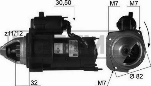 Messmer 220127A - Starter www.autospares.lv