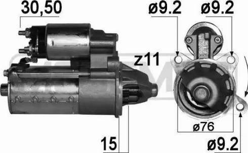 Messmer 220899 - Starteris www.autospares.lv