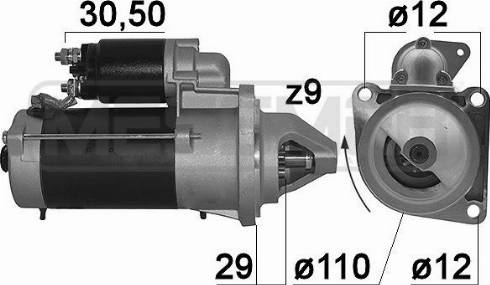 Messmer 220858A - Starteris autospares.lv