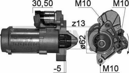 Messmer 220835 - Starteris www.autospares.lv