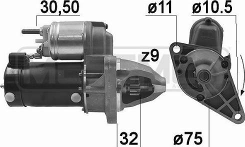 Messmer 220824 - Starteris www.autospares.lv