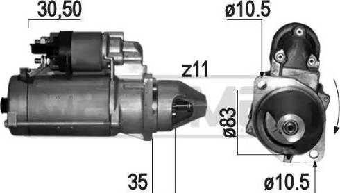 Messmer 220820 - Starter www.autospares.lv