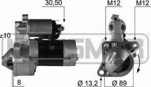 Messmer 220342A - Starteris autospares.lv