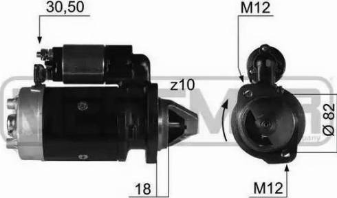 Messmer 220347 - Starteris www.autospares.lv