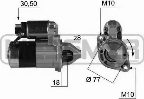 Messmer 220384 - Starter www.autospares.lv