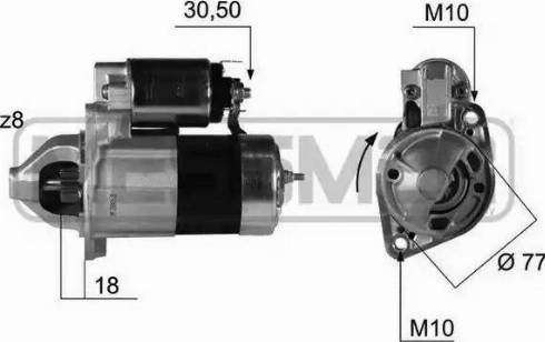 Messmer 220381 - Starter www.autospares.lv