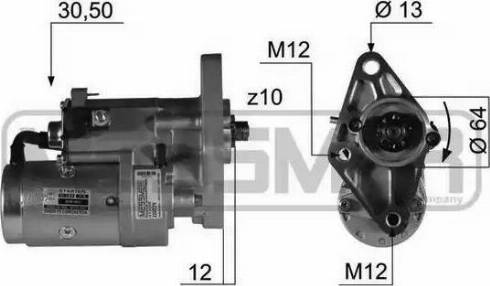 Messmer 220379 - Starteris www.autospares.lv