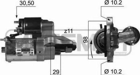 Messmer 220370 - Starteris autospares.lv