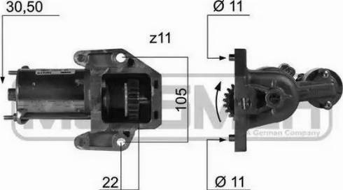 Messmer 220373 - Starteris www.autospares.lv