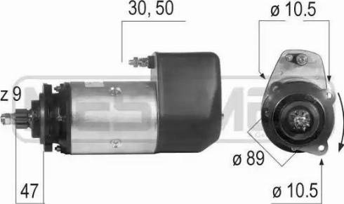 Messmer 220219 - Starteris www.autospares.lv