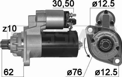 Messmer 220213A - Стартер www.autospares.lv