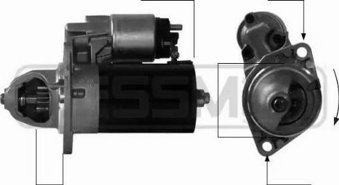 Messmer 220755 - Starteris autospares.lv