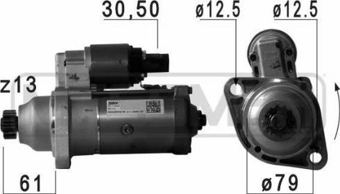 Messmer 220757A - Starter www.autospares.lv