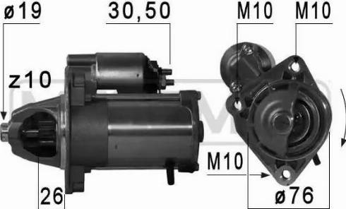 Messmer 220704 - Starteris autospares.lv