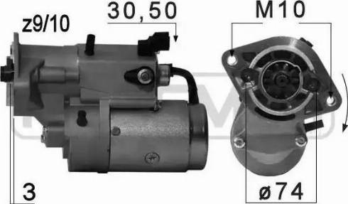 Messmer 220703 - Starteris autospares.lv