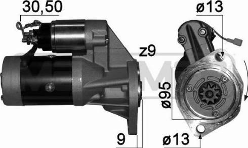 Messmer 220777A - Starter www.autospares.lv