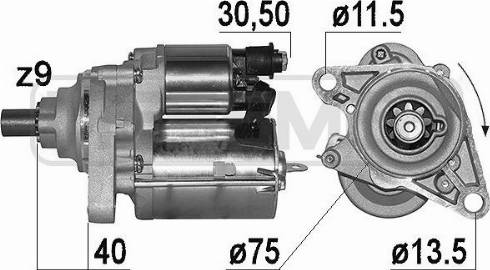 Messmer 221006A - Starteris autospares.lv