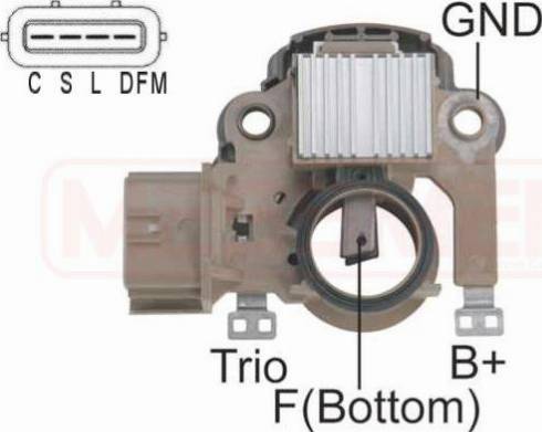 Messmer VRH200973 - Ģeneratora sprieguma regulators www.autospares.lv