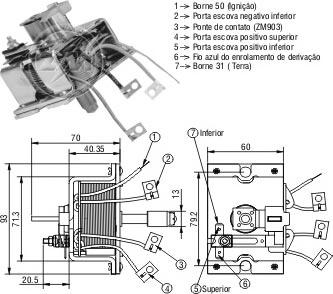 Messmer ZM904 - Ievilcējrelejs, Starteris www.autospares.lv