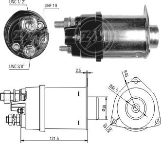 Messmer ZM451 - Ievilcējrelejs, Starteris autospares.lv