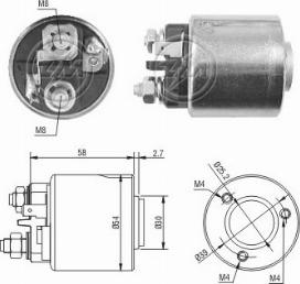 Messmer ZM1491 - Ievilcējrelejs, Starteris www.autospares.lv