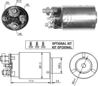 Messmer ZM1862 - Ievilcējrelejs, Starteris www.autospares.lv