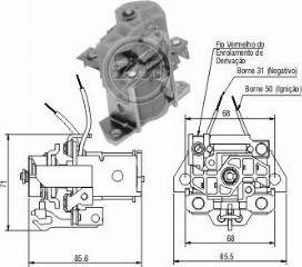 Messmer ZM2903 - Ievilcējrelejs, Starteris www.autospares.lv