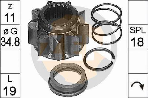 Messmer ZN9426 - Pinion, bendix, starter www.autospares.lv