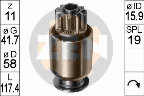 Messmer ZN0920 - Zobrats, Starteris www.autospares.lv