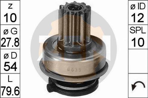 Messmer ZN0639 - Zobrats, Starteris www.autospares.lv