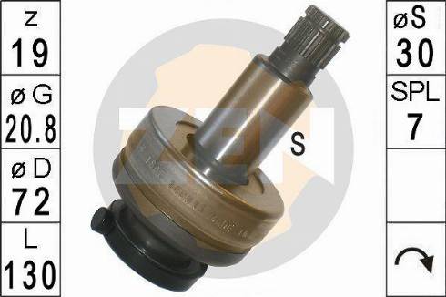 Messmer ZN1806 - Zobrats, Starteris www.autospares.lv