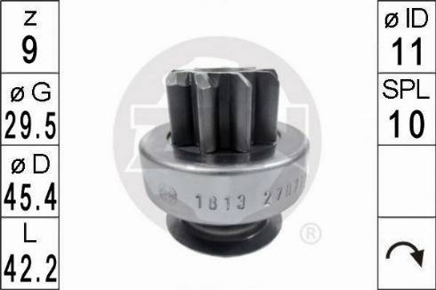 Messmer ZN1813 - Zobrats, Starteris www.autospares.lv