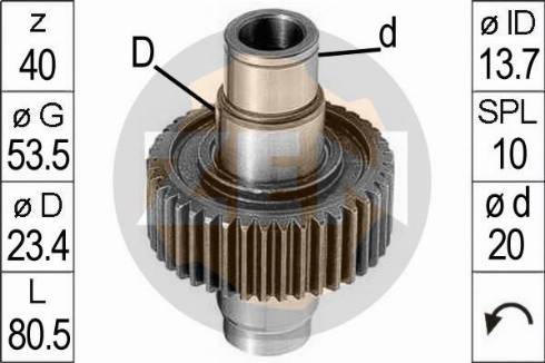 Messmer ZN1211 - Zobrats, Starteris www.autospares.lv