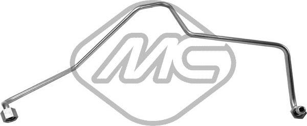 Metalcaucho 92154 - Трубка, маслопровод компрессора www.autospares.lv