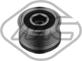 Metalcaucho 49906 - Pulley, alternator, freewheel clutch www.autospares.lv