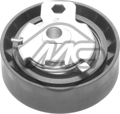 Metalcaucho 48612 - Spriegotājrullītis, Gāzu sadales mehānisma piedziņas siksna www.autospares.lv