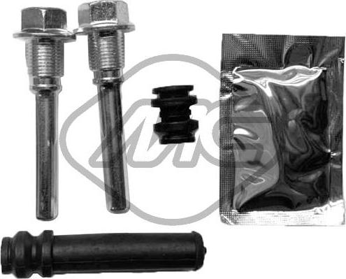 Metalcaucho 43025 - Virzītājčaulu komplekts, Bremžu suports www.autospares.lv