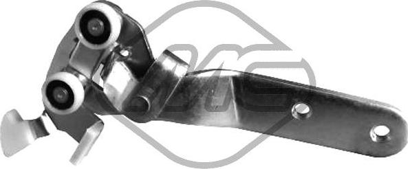 Metalcaucho 43073 - Virzošais rullītis, Bīdāmās durvis www.autospares.lv