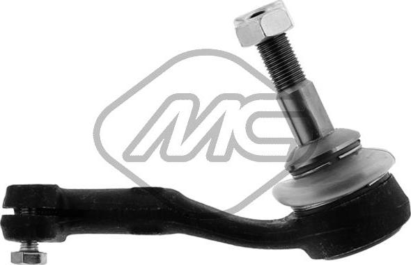 Metalcaucho 59593 - Aksiālais šarnīrs, Stūres šķērsstiepnis www.autospares.lv