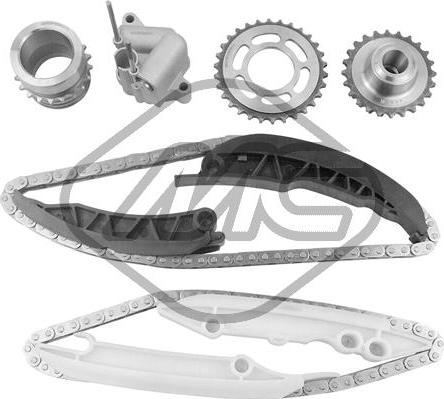 Metalcaucho 51368 - Timing Chain Kit www.autospares.lv