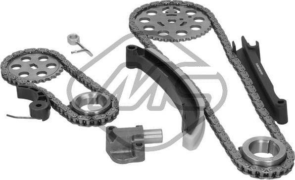 Metalcaucho 51380 - Sadales vārpstas piedziņas ķēdes komplekts www.autospares.lv