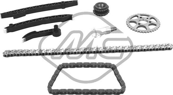 Metalcaucho 51382 - Timing Chain Kit www.autospares.lv