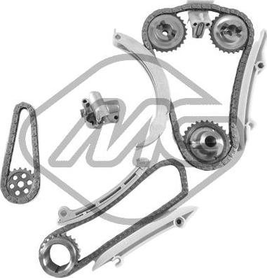 Metalcaucho 51371 - Timing Chain Kit www.autospares.lv