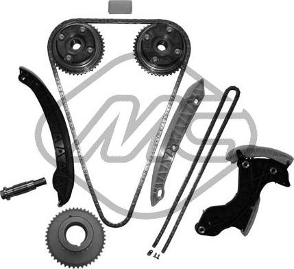 Metalcaucho 58310 - Timing Chain Kit www.autospares.lv